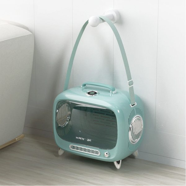 TV Cat Bag Out Portable Space Capsule Pet Backpack Carrying Large Capacity Portable - Image 5