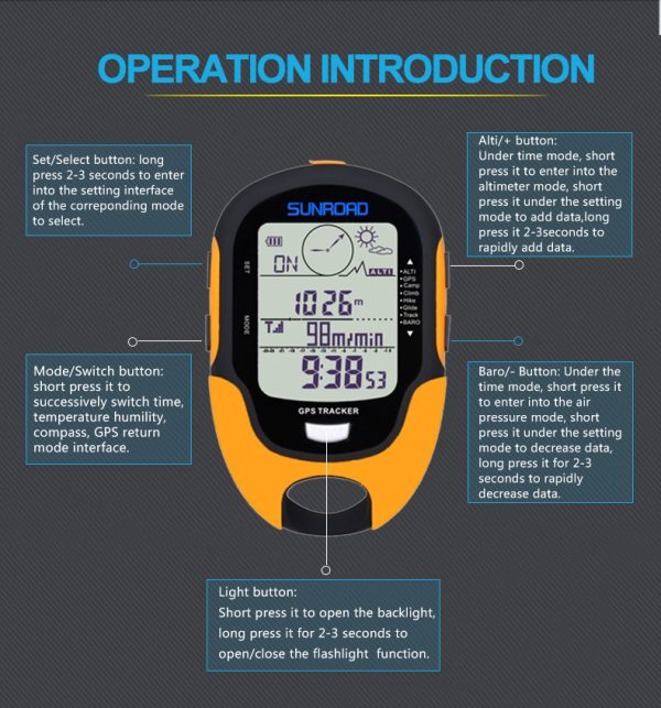 Outdoor navigation altimeter - Image 5