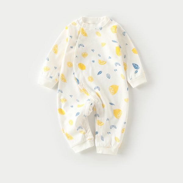 Autumn Thin Baby Pajamas And Baby Onesies - Image 5