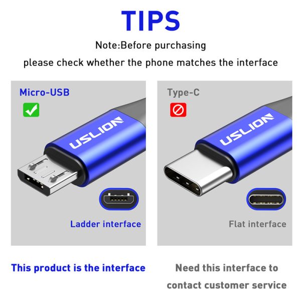 Fast charging Android data cable - Image 2