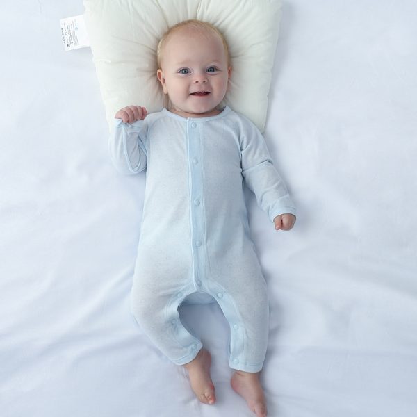 Ultra-thin Bamboo Fiber Baby One Piece Pajamas - Image 4