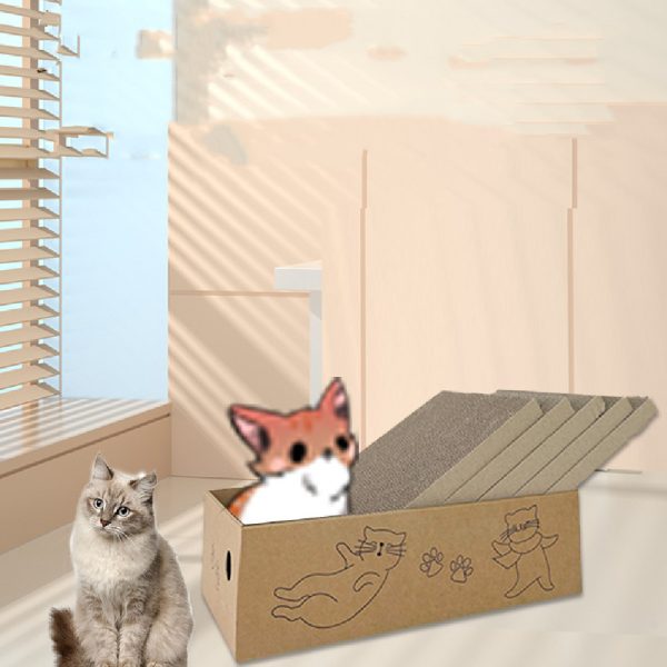 Paper Box Scratch Board Corrugated Paper Pet Toy