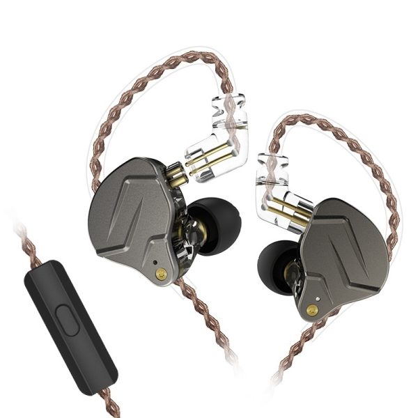 Subwoofer metal in-ear headphones