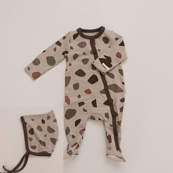 Men's And Women's Baby Cotton Warm Rompers - Image 6