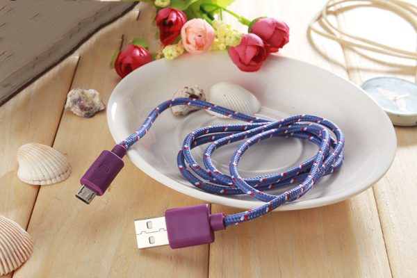 Suitable For Android Nylon Cloth Braided Data Cable - Image 2