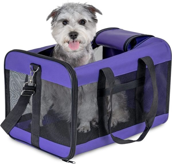 Dog Cat Carriers Bags Car Portable Transport Pet Bag Cage Portable Pet Foldable Outgoing Travel Breathable Pets Handbag - Image 9