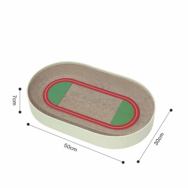 Creative Grindable Corrugated Football Field Scratch Board - Image 4