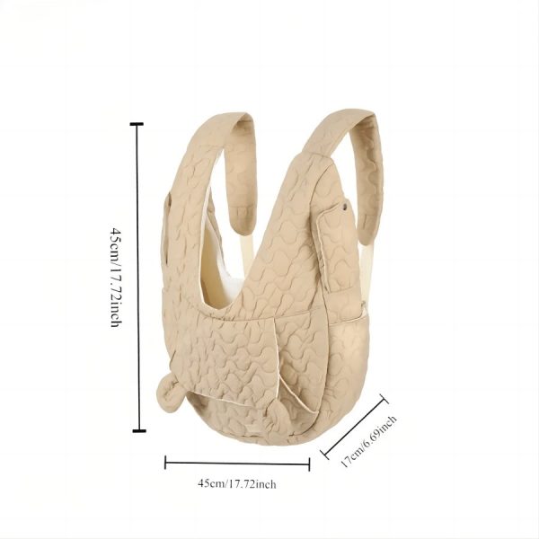 Portable PET Chest Bag Large Capacity Breathable - Image 5