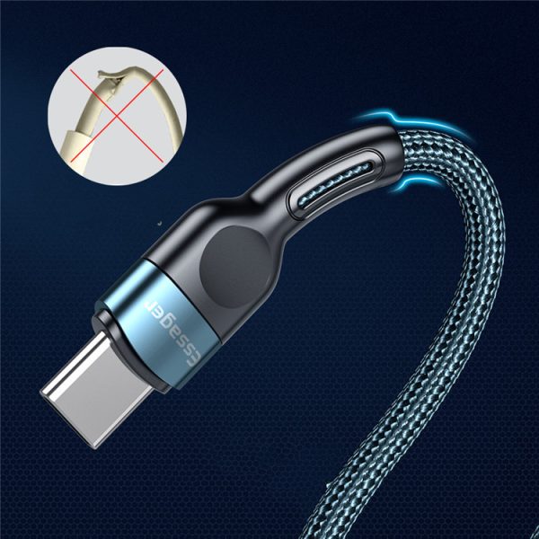 New Private Mode Data Cable Type-c3A Fast Charging Data Transmission Line - Image 3