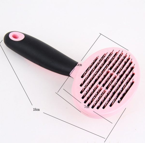 Steel Needle Round Head Massage Hair Removal Comb - Image 5