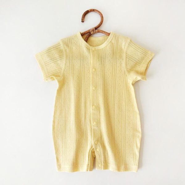 Bamboo Fiber Baby Clothes One Piece - Image 2