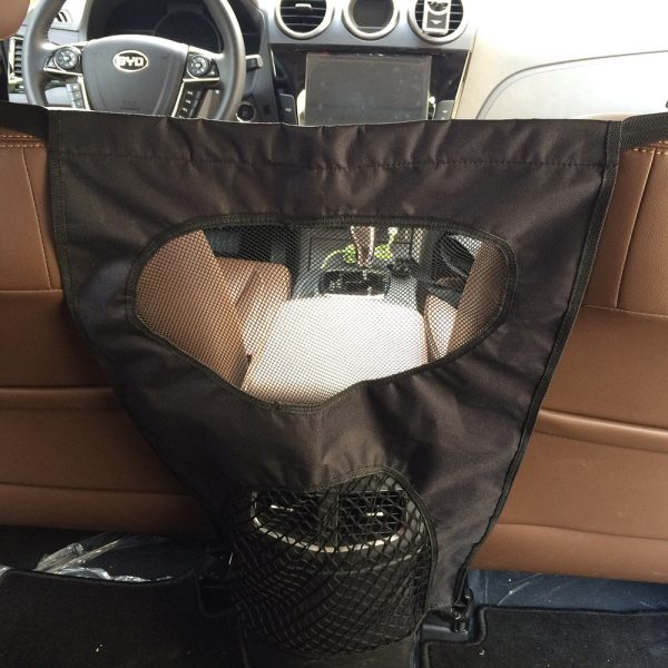 Pet car supplies Car rear seat pet guardrail Car pet isolation protection Dog car block - Image 4