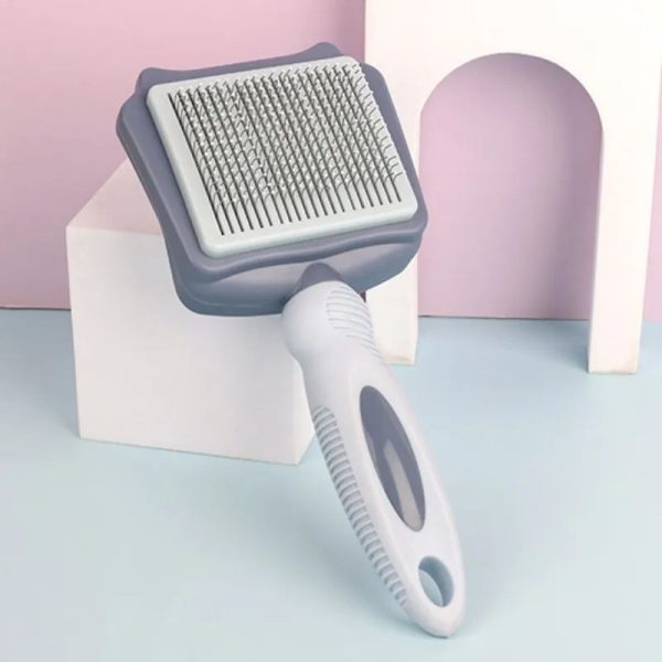 Dog Brush Automatic Pet Hair Remover Self-cleaning Cat Brush Massage Comb For Large Dogs Grooming Hair Knot Opening Pet Products - Image 8