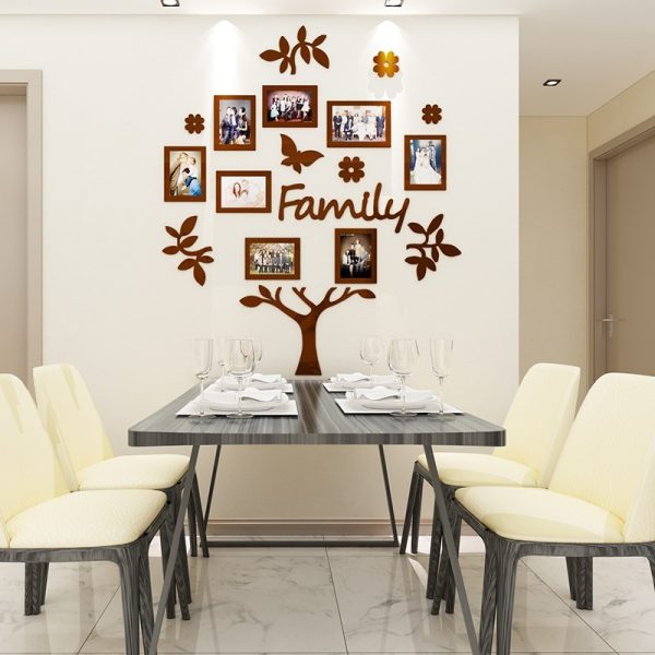 Photo frame tree 3d wall sticker - Image 3