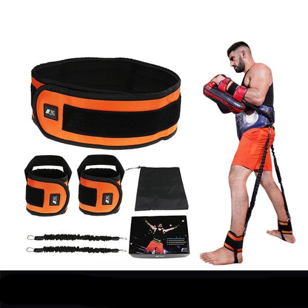 Leg Squat Boxing Combat Training Resistance Bands Fitness Combat Fighting Resistance Force Agility Workout Exercise Equipment - Image 6