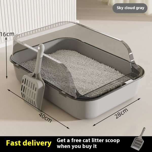 Litter Box Splash-proof Semi-closed - Image 7