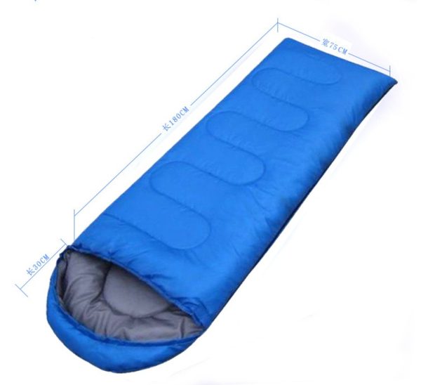 Outdoor Camping Sleeping Bag Portable Light Waterproof Travel Hiking Sleeping Bag With Cap - Image 7