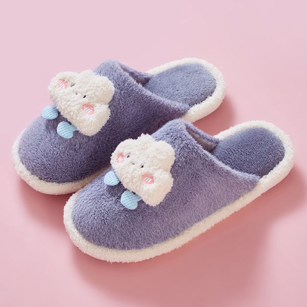 Clouds Couple Cotton Slippers Unisex Household Autumn And Winter Cartoon - Image 8