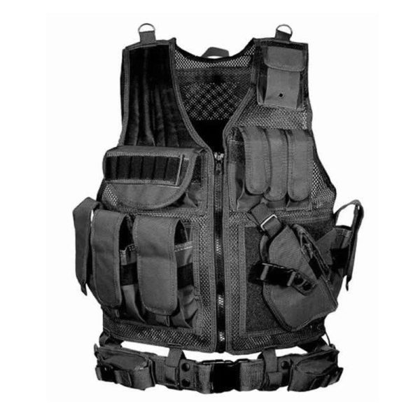 Tactical Vest Military Combat Army Armor Vests Molle Airsoft Plate Carrier Swat Vest Outdoor Hunting Fishing CS Training Vest - Image 2