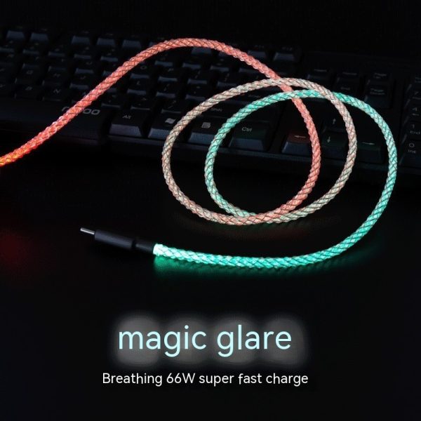 RGB Charging Data Cable Magic Color - Image 2