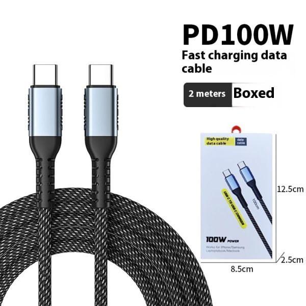 PD Fast Charge 240W Data Cable Weaving - Image 7
