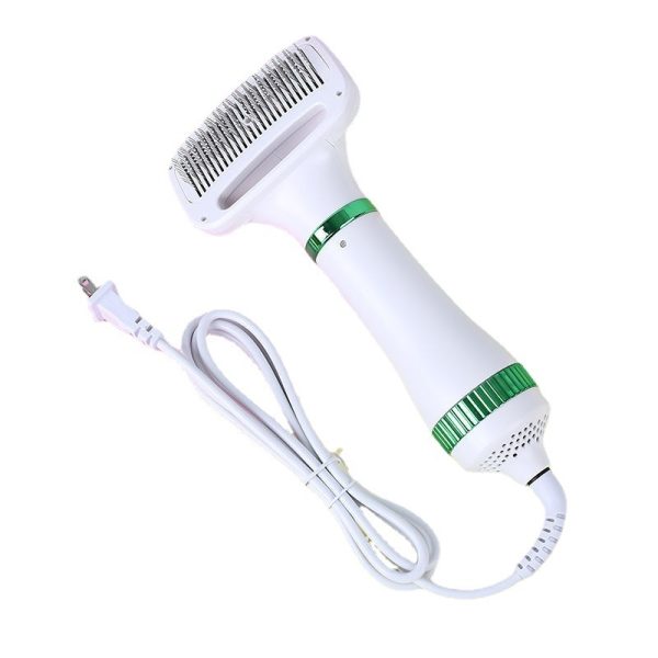 Pet Hair Dryer Dog Hair Blowing Artifact Hot Air Comb Dog Hair Pulling Integrated Hair Dryer Blowing Hair Comb Dog Supplies - Image 5