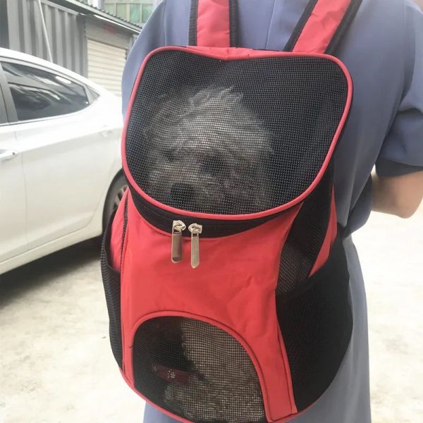 Breathable Puppy Dog Carrier Backpack Portable Pet Bags For Small Dogs Chihuahua Schnauzer Pug Outdoor Mascotas Carring Supplies - Image 3