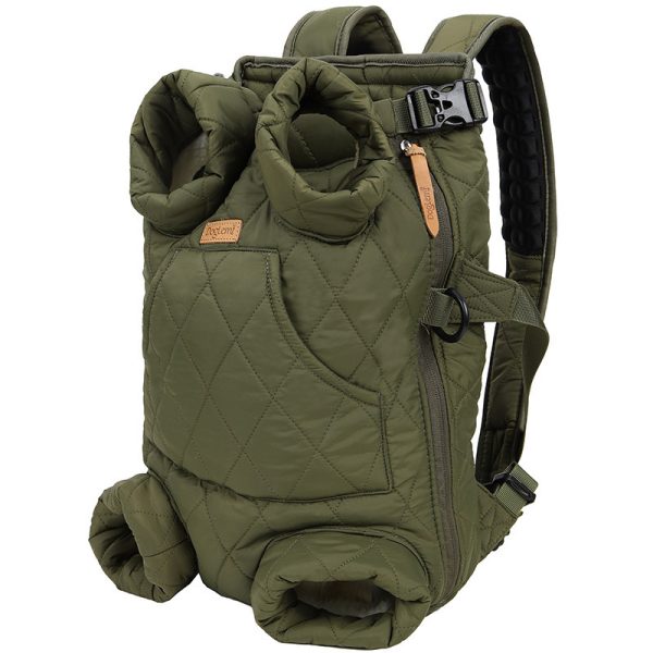 Winter Thickened Pet Outing Portable Strap Chest Backpack - Image 4