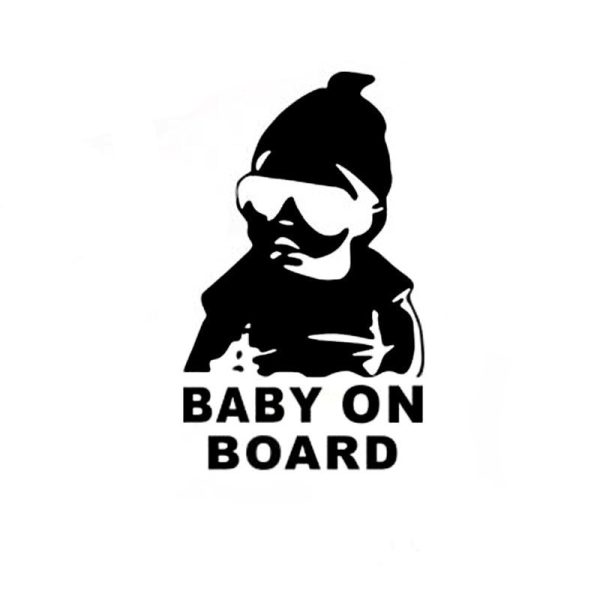 Baby Warning Stickers Baby Stickers On The Car - Image 4