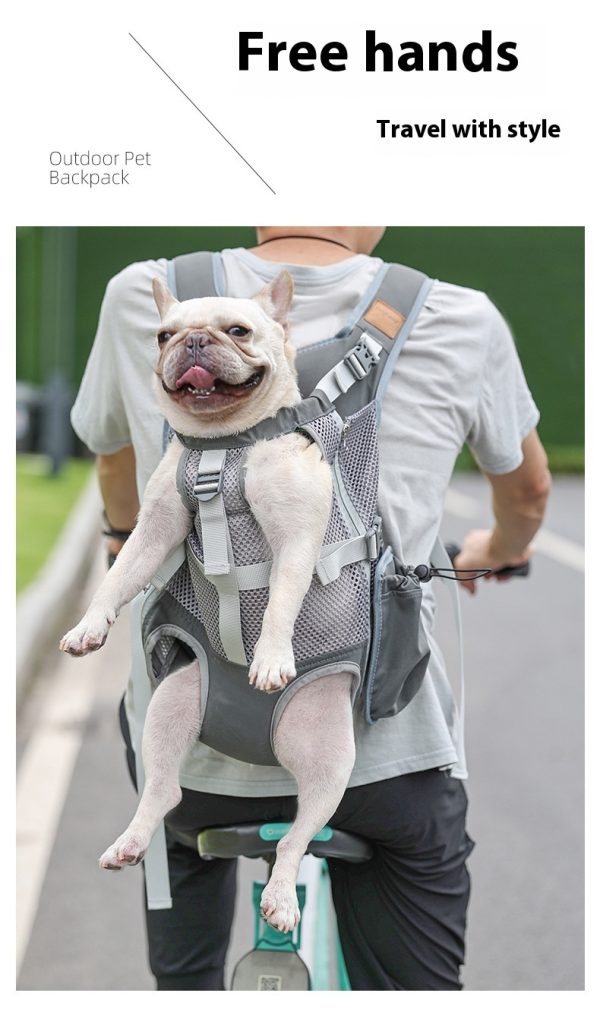 Pet Dog Backpack Mesh Breathable - Image 9