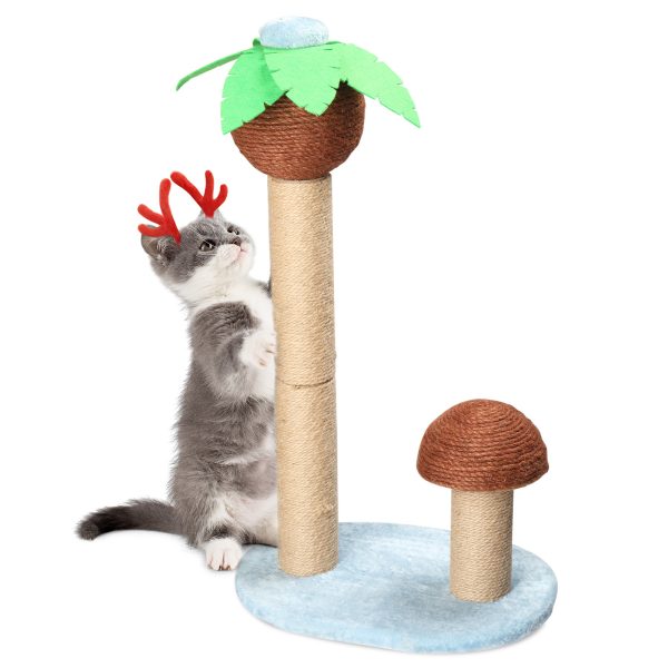 40X30X73CM CAT SCRATCHING COLUMN SISAL CAT CLIMBING FRAME - Image 9