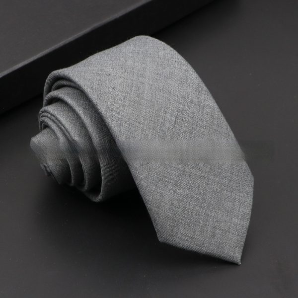 Artificial Woolen Necktie Korean Casual Accessories - Image 5