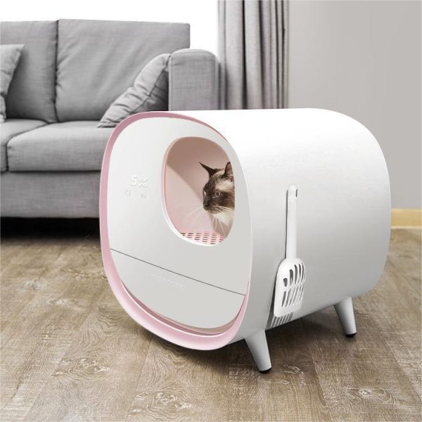 Smart Litter Box Extra Large Deodorant And Spatter Proof - Image 3