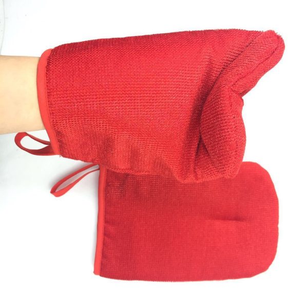 Bath Hair Removal Pet Cleaning Gloves - Image 2