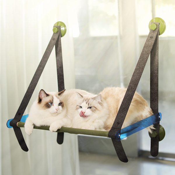 Cat Hammock Cat Litter Pet Bed Cat Hanging Litter Suction Cup Type Window Sill Cat Swing - Image 4