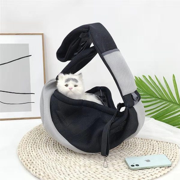 Cat And Dog Travel Portable Messenger Shoulder Bag Breathable Mesh - Image 4