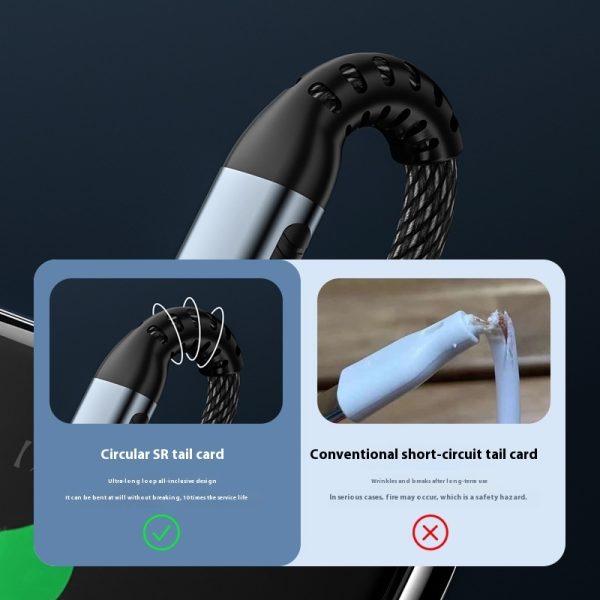 PD Fast Charge 240W Data Cable Weaving - Image 3