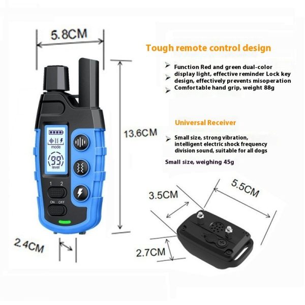 Big And Small Dogs Electric Shock Collar Remote Control Training Bark Stopper - Image 4