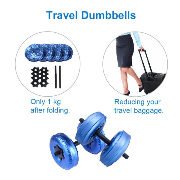 Water filled dumbbells - Image 4