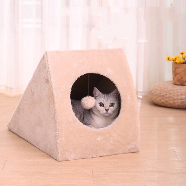 Closed Type Warm Cat House In Winter - Image 8