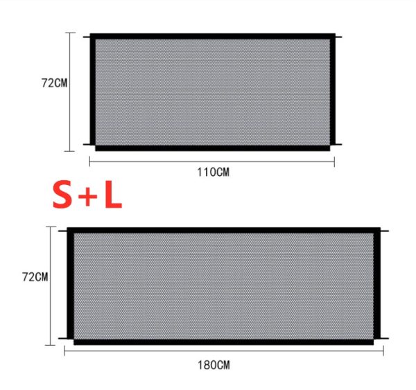 Pet Protection Fence Nylon Foldable Dog Isolation - Image 7