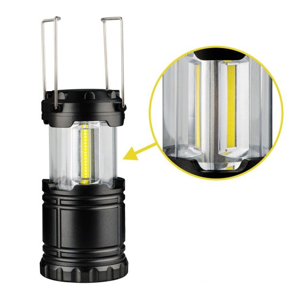 Factory direct foreign trade new COB camping lamp LED outdoor portable telescopic emergency lantern hook - Image 2