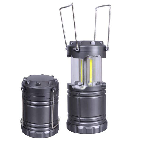 Factory direct foreign trade new COB camping lamp LED outdoor portable telescopic emergency lantern hook - Image 3