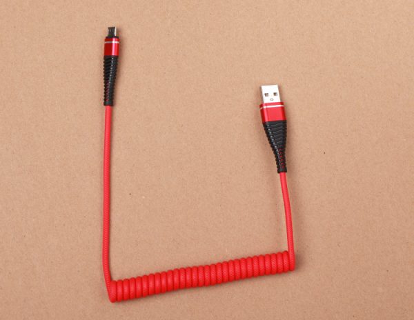 Mobile Phone Charging Spring Wire For Apple Android TYPE-C - Image 3