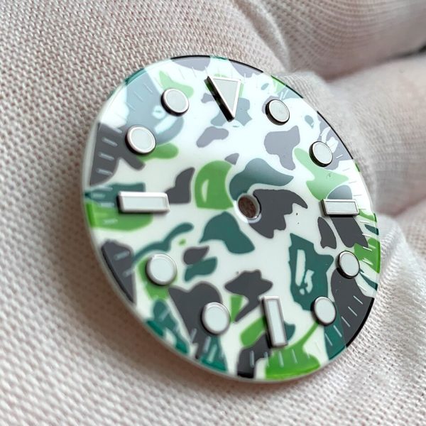 Green Luminous Camouflage Watch Accessories - Image 2