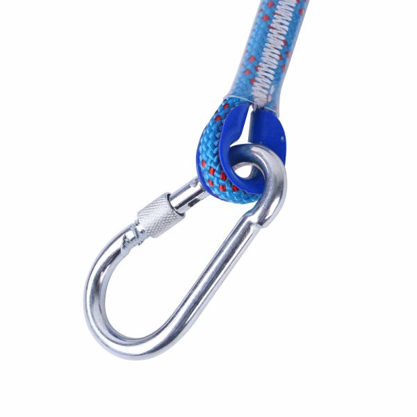 Outdoor Funny Dog Toy Stainless Steel Spring Suspension Cotton String Households Outdoor Toy Training - Image 3