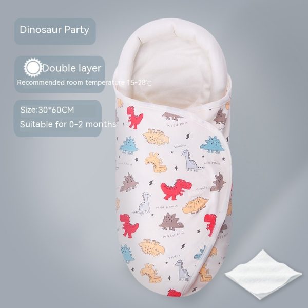Sleeping Bag Pure Cotton Spring And Summer Thin Baby Anti-startle Sleeping - Image 7