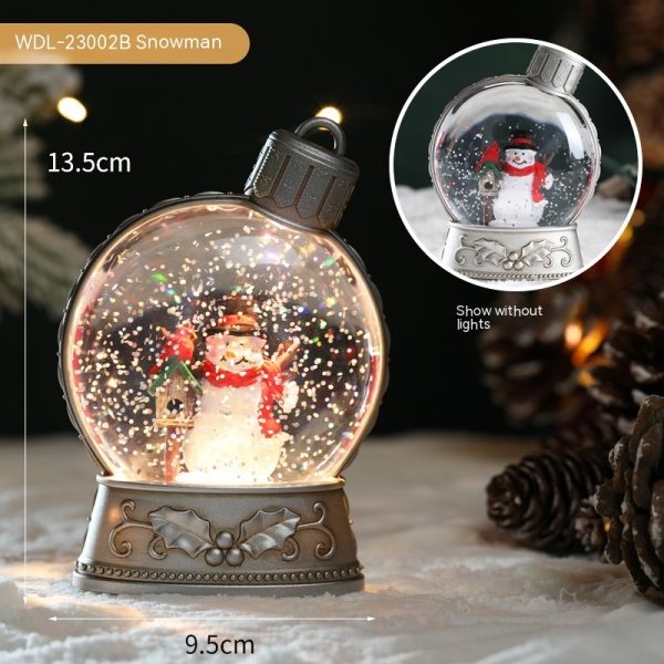 Christmas Holiday Decorations Luminous Simulation Flat Light LED Decoration Scene Layout Flame Light Home Decor - Image 8