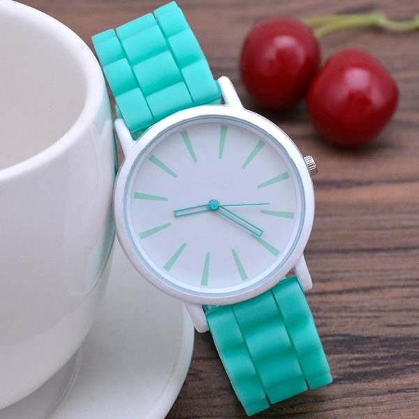 Classic Ultra-thin Silicone Watch Female Student - Image 10