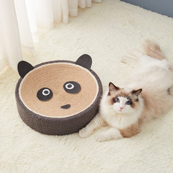 Cat Scratch Board Big Cat Toy Corrugated Cat Paper Bowl With Cardboard Bowl Grinding Claw Cat Sleeping Bed - Image 2